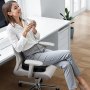 VEVOR Cuscino per Sedia in Memory Foam Morbido Traspirante Leggero Portatile con Fodera Rimovibile per Alleviare Pressione della Seduta su Sedia a Rotelle, Cuscino Portatile per Viaggi, Ufficio