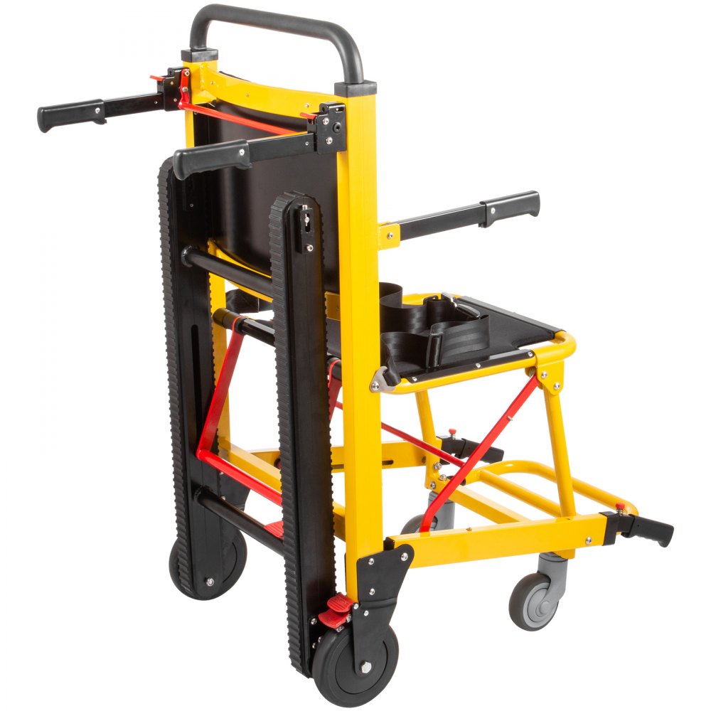 VEVOR Sedia a Rotelle Manuale Montascale Sedia a Rotelle 49x74x105 cm Sedia per Ascensori 26 kg per Scale Rampicanti Ascensori per Scale per Scale Strette Sedia per Scale