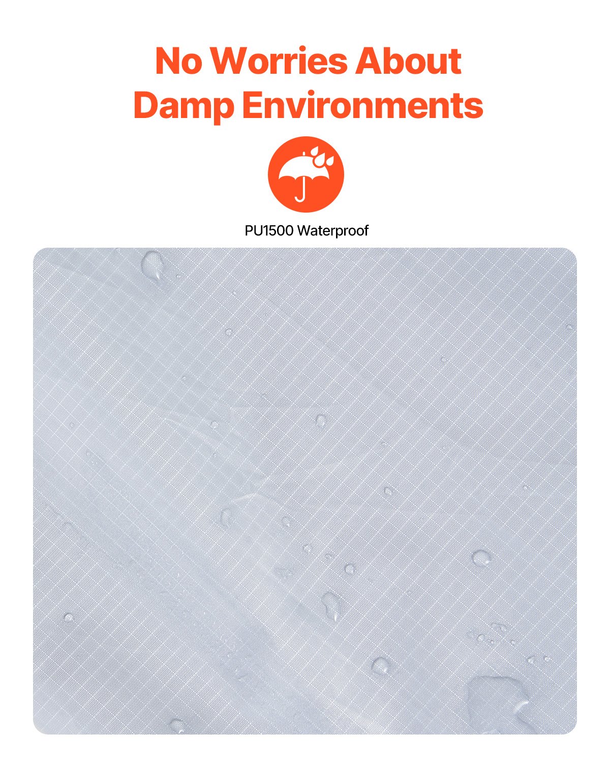 VEVOR Coperta da Campeggio, Coperta Calda da Stadio, Indossabile Impermeabile e Antivento Piledi Poliestere, Ignifuga, Ideale per Esterni, Picnic, Escursioni, Eventi, 2 m x 1,5 m, Grigio Chiaro