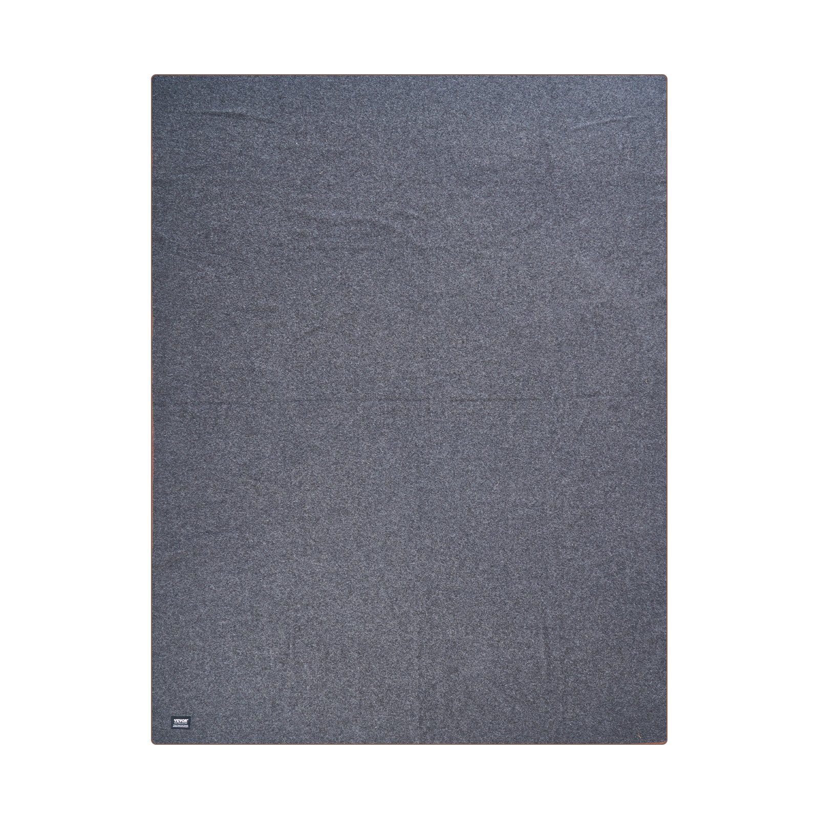 VEVOR Coperta da Campeggio in Lana, Coperta Calda da Stadio, Impermeabile e Antivento, Ignifuga, Ideale per Esterni, Picnic, Escursioni, Eventi Sportivi, Viaggi, 1,62 m x 2,23 m, Grigio Chiaro