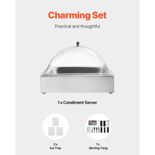 Contenitore Espositivo per Servire Cibo da Banco in Acciaio Inox 5 Teglie | IT Contenitore Espositivo per Servire Cibo da Banco in Acciaio Inox 5 Teglie | IT