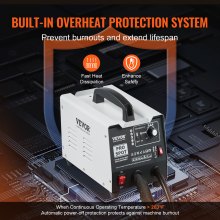 VEVOR Saldatore a Punti, Kit di Riparazione Ammaccature con Saldatore per Prigionieri 1,8 KW, con Saldatura a Punti Potenza Regolabile e 7 Modalità, Estrattore per Ammaccature,  per Auto Camion