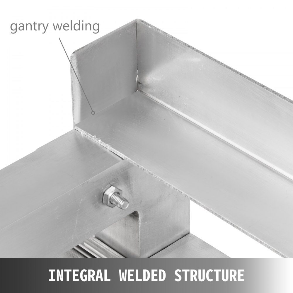 VEVOR Piedistallo per Lavatrice, Supporto per Lavatrice e Asciugatrice, Capacità 300LBS, Base per Supporto Lavatrice con Vassoio in Lega di Alluminio e Acciaio Inox, Dimensione 63,5x63,5x61 cm