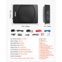 VEVOR Subwoofer per Auto Sotto Sedile, Subwoofer Auto Sottile Sistema a Basso Profilo, Audio a Basso Profilo Amplificatore Integrato, Ingresso Livello Alto Basso Regolatore del Volume, 254 mm e 240 W