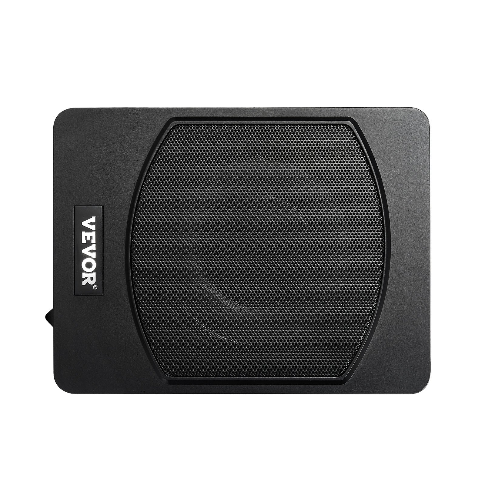 VEVOR Subwoofer per Auto Sotto Sedile, Subwoofer Auto Sottile Sistema a Basso Profilo, Audio a Basso Profilo Amplificatore Integrato, Ingresso Livello Alto Basso Regolatore del Volume, 254 mm e 240 W