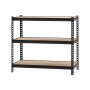 VEVOR Scaffale per Garage, Scaffale Metallico Portaoggetti, 5 Ripiani in MDF Regolabili, Capacità 1134 kg, Scaffalatura Multiuso, per Cucina, Dispensa, Cantina e Bagno, 102,5 cm Lx51,7 cm Px181,3 cm A