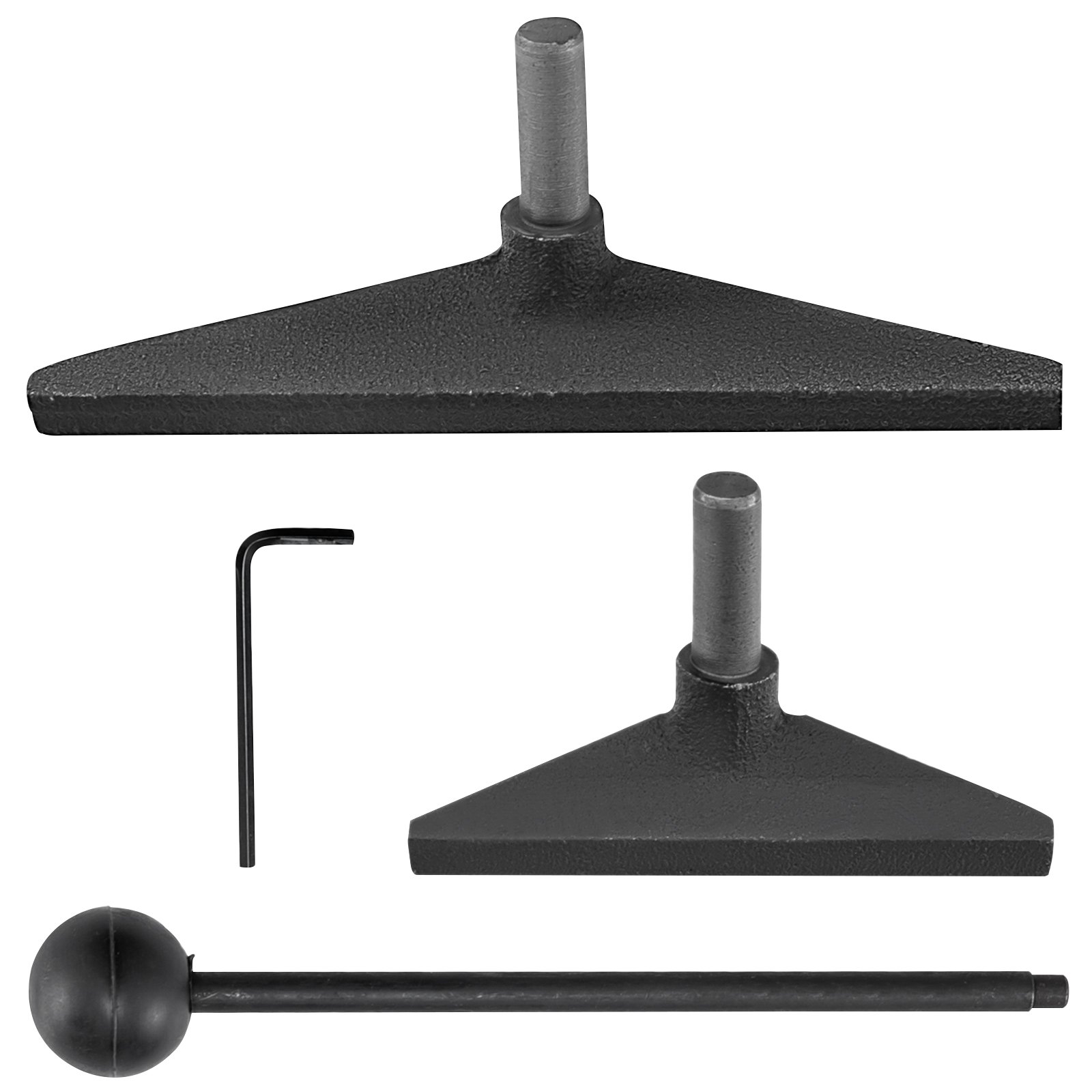 VEVOR Tornio da Banco 500-3200 giri/min a Velocità Variabile Tornio per Legno 8 x 12 Pollici, Tornio da Legno con Motore da 1/3 hp e Mandrino MT1 per Incisione di Lavori Domestici e all'Aperto