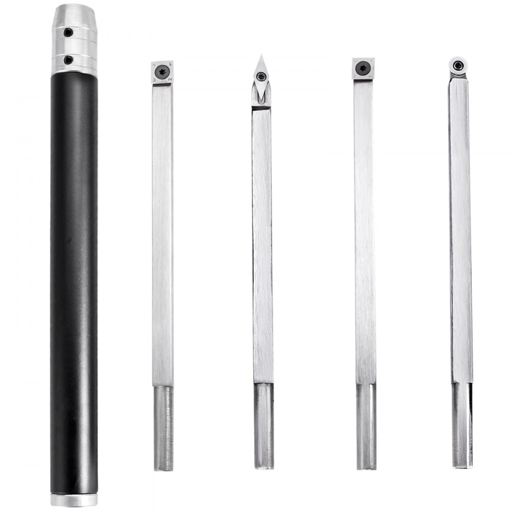 Utensili Per Tornitura Del Legno 4 Pcs Utensili Da Tornio In Legno Con Maniglia