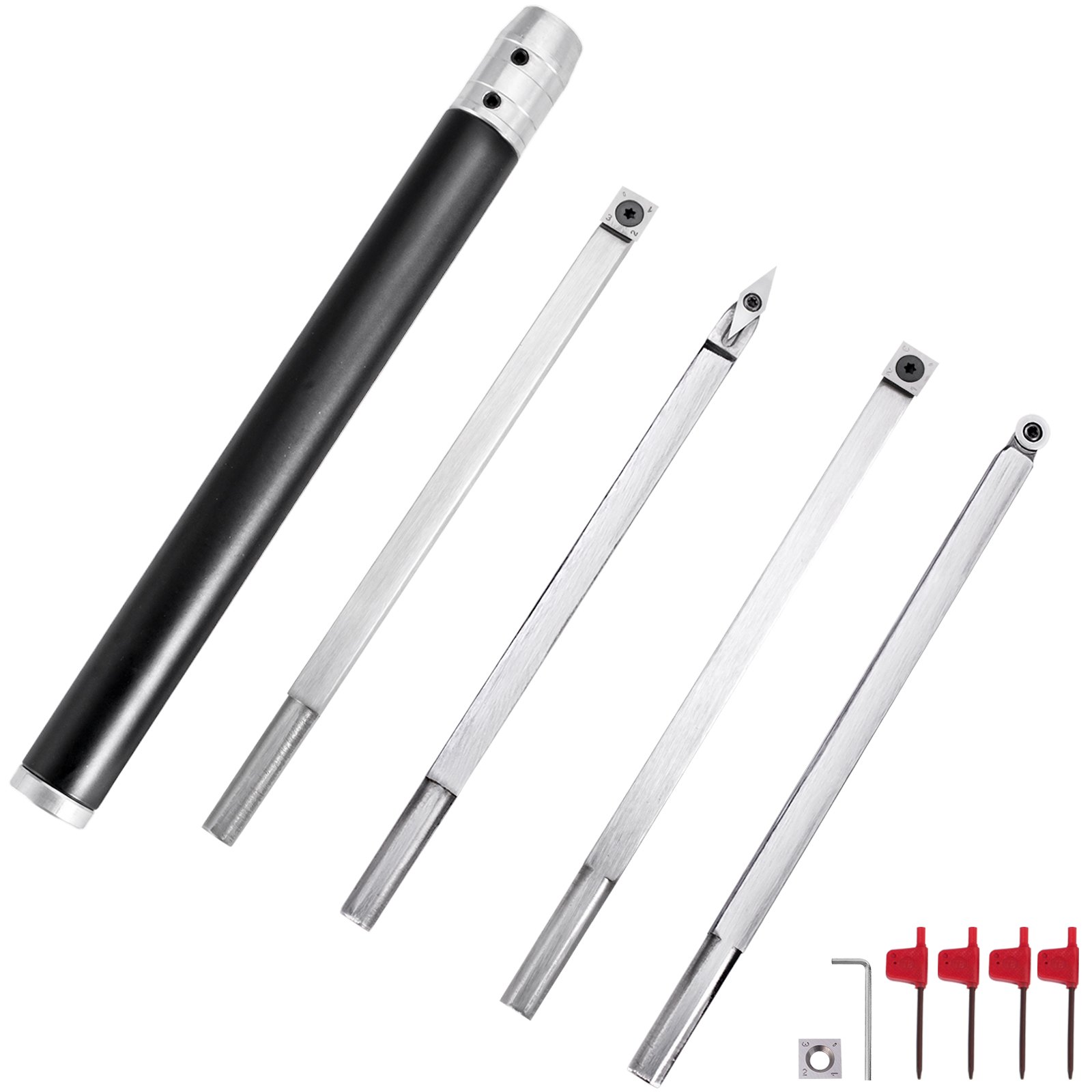 Utensili Per Tornitura Del Legno 4 Pcs Utensili Da Tornio In Legno Con Maniglia