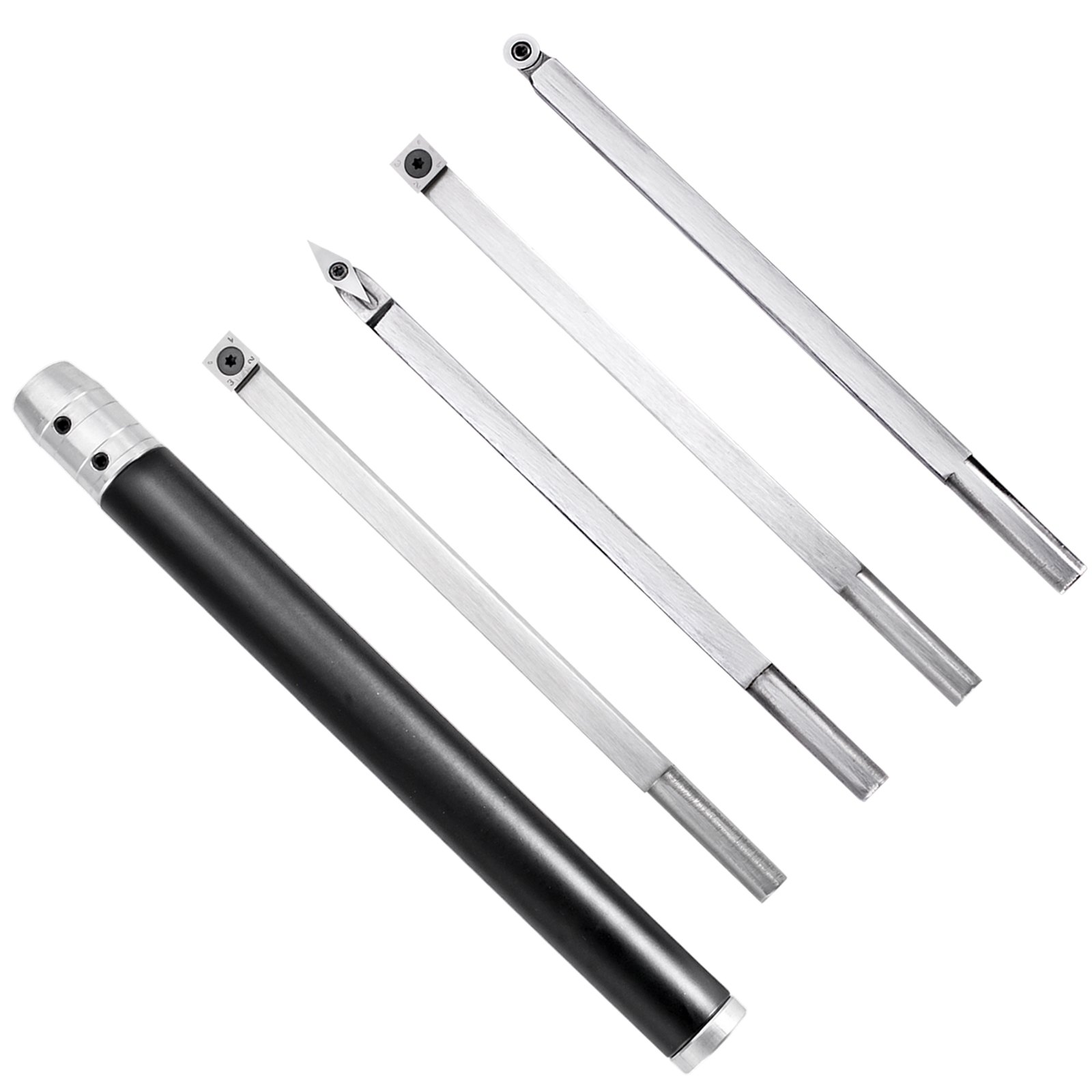 Utensili Per Tornitura Del Legno 4 Pcs Utensili Da Tornio In Legno Con Maniglia