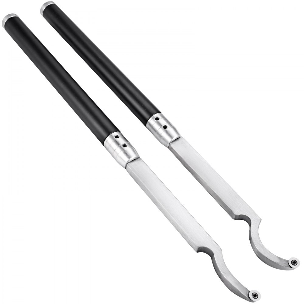 Utensili Per Tornitura Del Legno Con 2 Alberi A Gancio 2 Pcs E 2 Maniglia