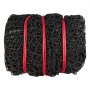 VEVOR Round Bale Hay Net, 1.8 x 1.8 x 1.8 m, 42 x 42 mm Holes, PE Material, Knotless Design, with Zip Ties, Needle Shuttle, Repair Twine and Storage Bag, Slow Feeder Round Bale Net for Horses