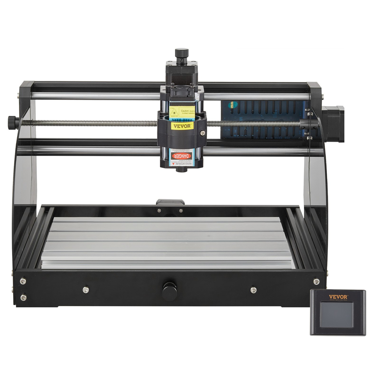 VEVOR Macchina per Incidere CNC Fresatrice 3018 Pro-M Router, 5,5 W 24 V 5 A Fresatura Macchina per Tutti I Tipi di Plastica, Alluminio Morbido, Legno, Acrilico, PVC e Molti Altri Materiali Morbidi.