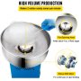 VEVOR Macchina Elettrica per Zucchero Filato Cotton Candy Maker da Banco 900W, Macchinetta per Zucchero Filato in Rosso da Banco Ciotola Diametro 50cm, Macchina Elettrica per Zucchero Filato 13,5kg
