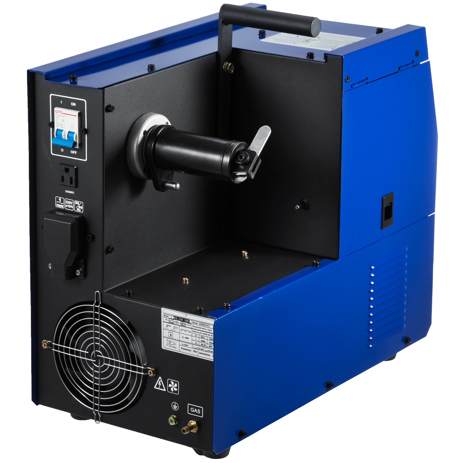 Saldatrice Inverter Mig/mag Mma 250 Amp Saldatura Filo Continuo Elettrodo Igbt