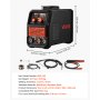 VEVOR Saldatrice MIG 145A 3 in 1 Lift TIG/MIG a Filo Animato Senza Gas/MMA, Macchina Saldatrice Portatile, 220 V, Controllo Sinergico, con Inverter IGBT, Ideale per Metallo, Riparazioni e Fai da Te