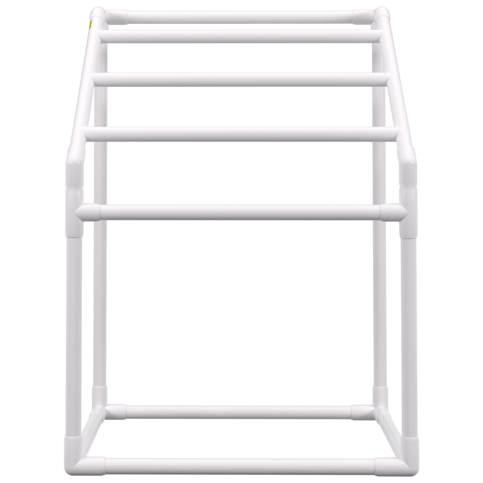 VEVOR Portasciugamani da Terra con 5 Barre, Portasciugamani da Bagno Soggiorno Balcone, Portasciugamani in PVC Portata 25 kg, Organizzatore Portasalviette 5 Piani per Piscina Bagno 94 x 60 x 127 cm