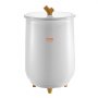 VEVOR Scaldasalviette Capienza da 20 Litri Luce LED, Scaldacoperte per Bagno, Spegnimento Automatico 20/40/60/90 minuti Impostazione Temperatura per SPA, Casa, Pavimento, Grigio