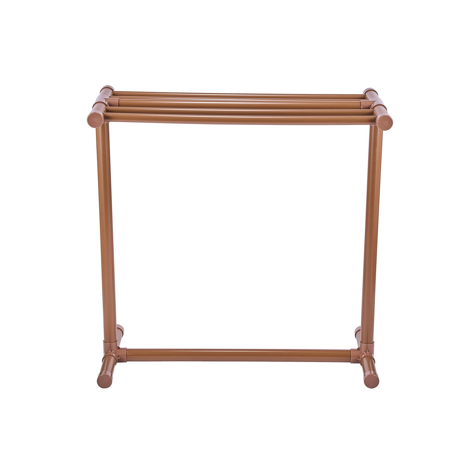 VEVOR Porta asciugamani da piscina, 5 barre, marrone, organizer indipendente a forma di T, con clip, borsa e gancio, per riporre galleggianti e pagaie, spiaggia, bordo piscina