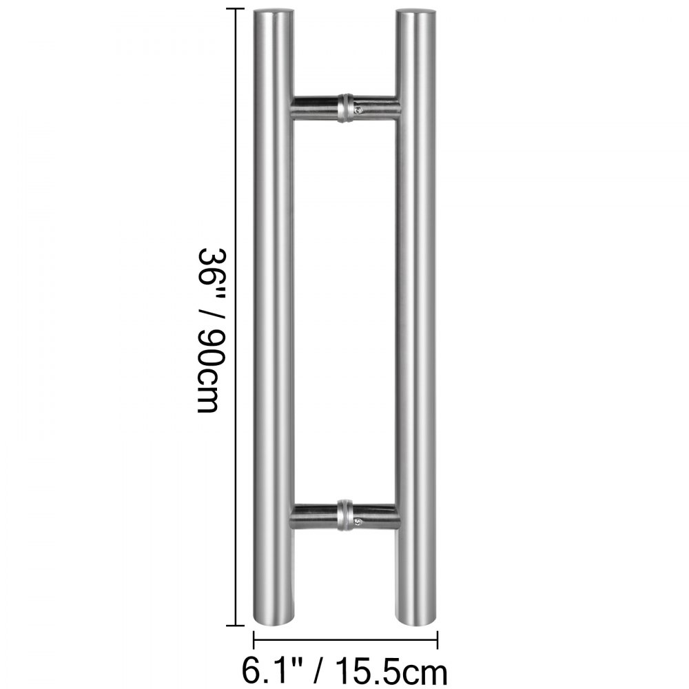 Maniglia Per Porta Lunghezza 90cm Maniglia In Acciaio Per Porta Vetro Legno