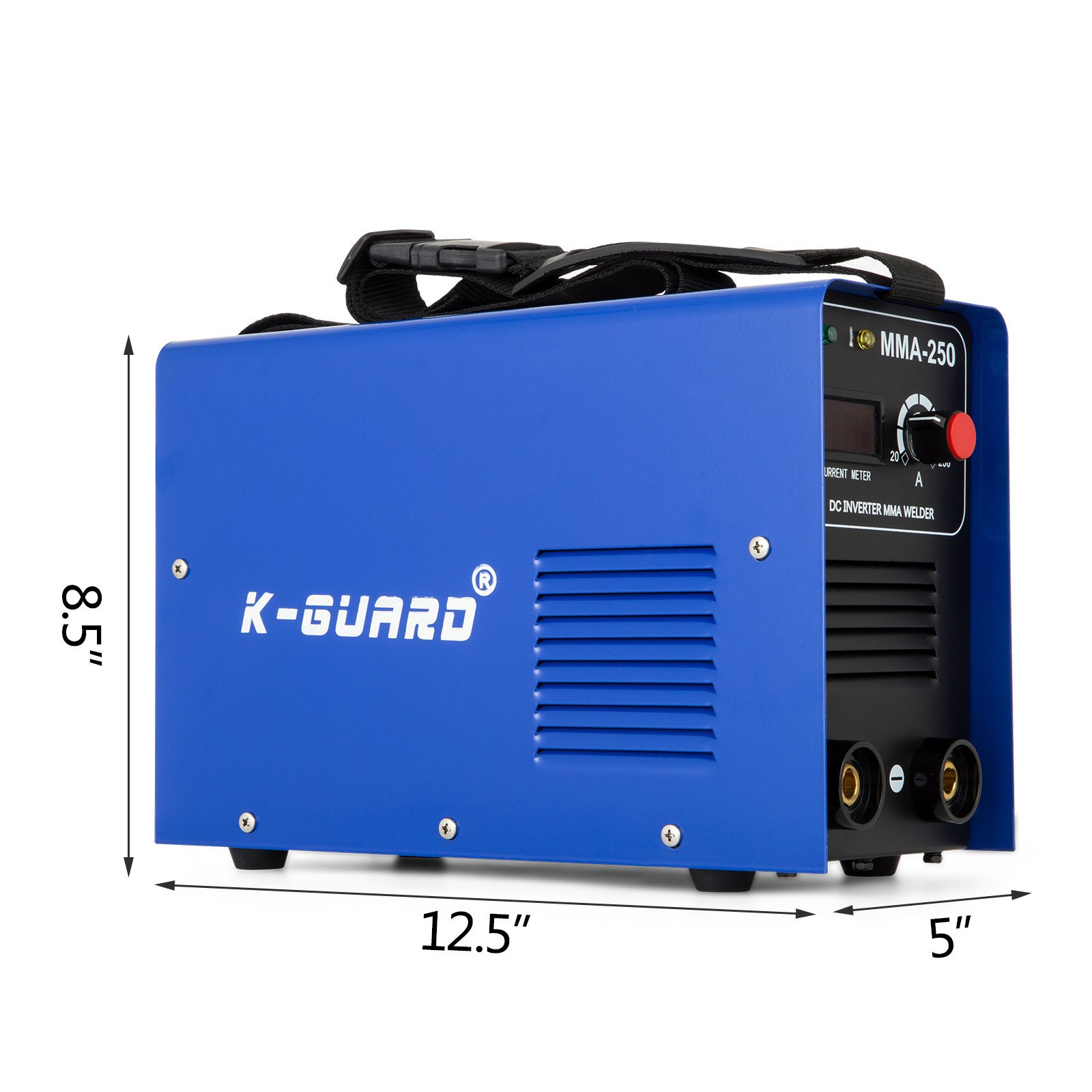 Saldatrice Mma Ad Arco Elettrodo Rivestito Hot-start E Anti-stick - 250 A 230 V