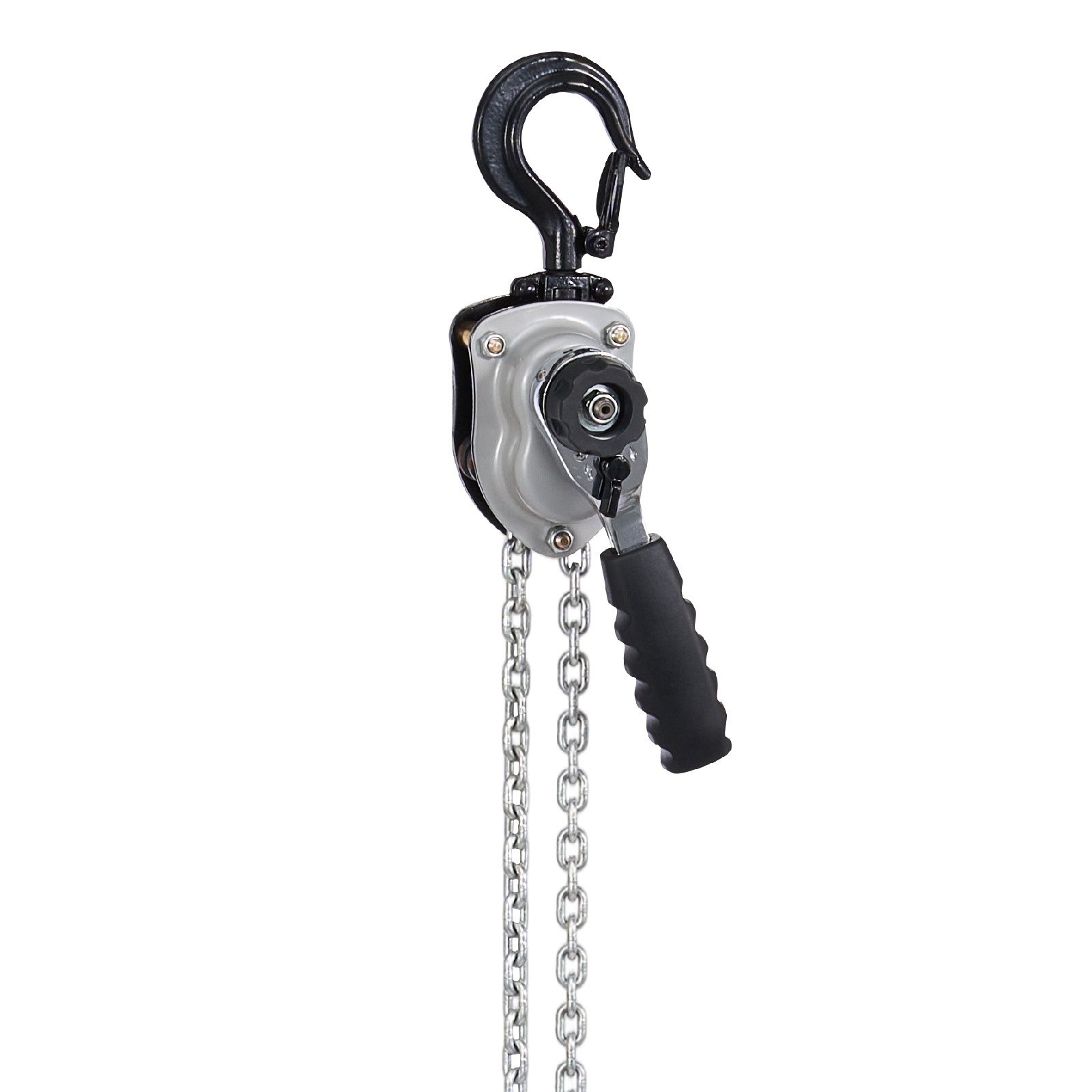 VEVOR Manual Lever Chain Hoist, 1/4T 250KG Capacity Heavy Duty Come Along, 3M Lift G80 Alloy Steel Chain With Dual Pawl Mechanical Brake, 360° Rotating Hooks, for Warehouse Construction Garage