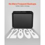 VEVOR Mini Registratore Vocale Magnetico Attivato 128 GB per Lezioni Riunioni