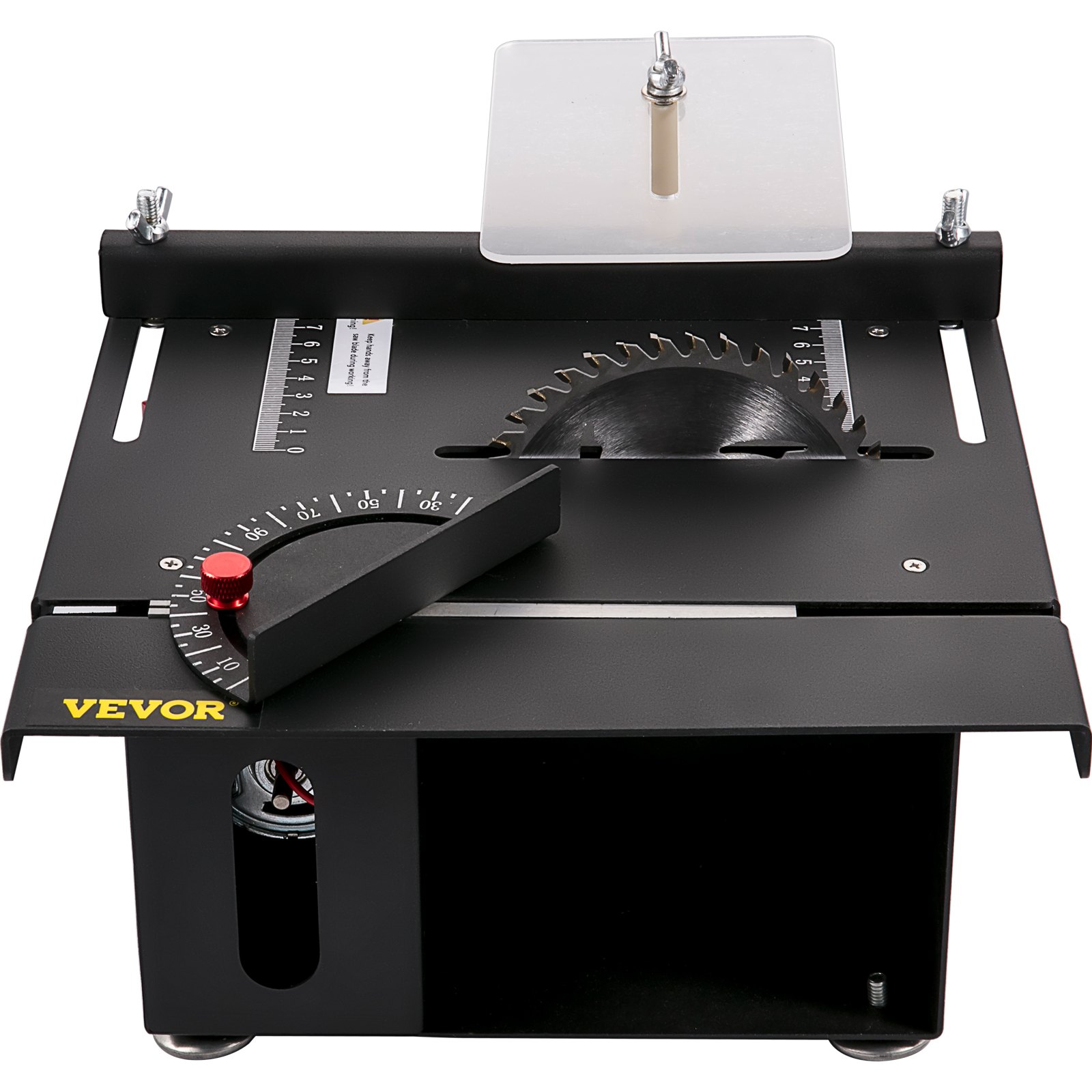 VEVOR Mini Sega da Tavolo Multifunzionale, 150 W 5,6 kg Velocità 10000 giri/min Seghe da Banco Elettriche Sollevabili Portatili di Precisione per Materiali in Metallo Tenero, Legno Duro e Plastica