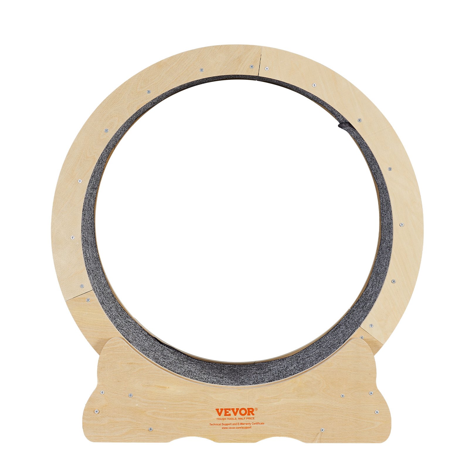 VEVOR Ruota da Corsa per Gatti Ruote Grande per Esercizi di Gatti Diametro da 750mm, Tapis Roulant Rotondo da Corsa da Interno per Gatti Capacità Carico Max. per Gatti da 3,6 kg Larghezza Pista 260mm