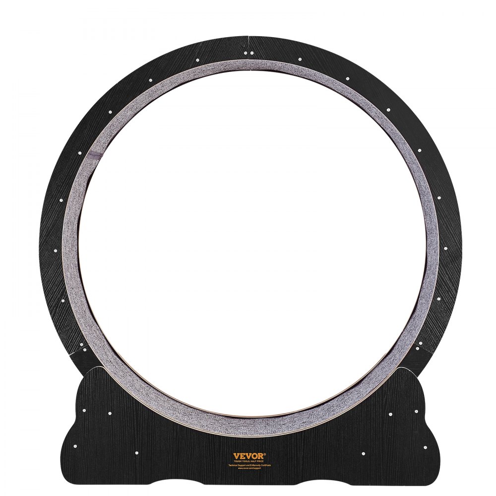 VEVOR Ruota da Corsa per Gatti Ruote Grande per Esercizi di Gatti Diametro da 1100mm, Tapis Roulant Rotondo da Corsa da Interno per Gatti Capacità Carico Max. per Gatti da 11 kg Larghezza Pista 280mm