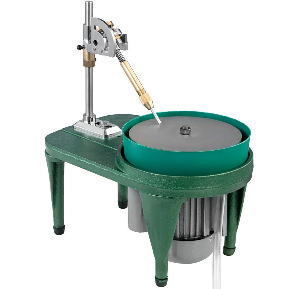 Lucidatrice Per Gioielli Lucidante Smerigliatrice Da Banco 2800rpm Verde