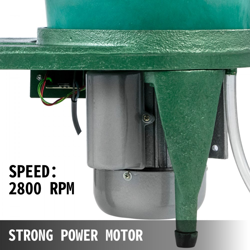 Lucidatrice Per Gioielli Lucidante Smerigliatrice Da Banco 2800rpm Verde