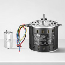 VEVOR Motore per Soffiatore per Fornace 0,24 kW 220 V 1,95 A 1250 RPM 3 Velocità