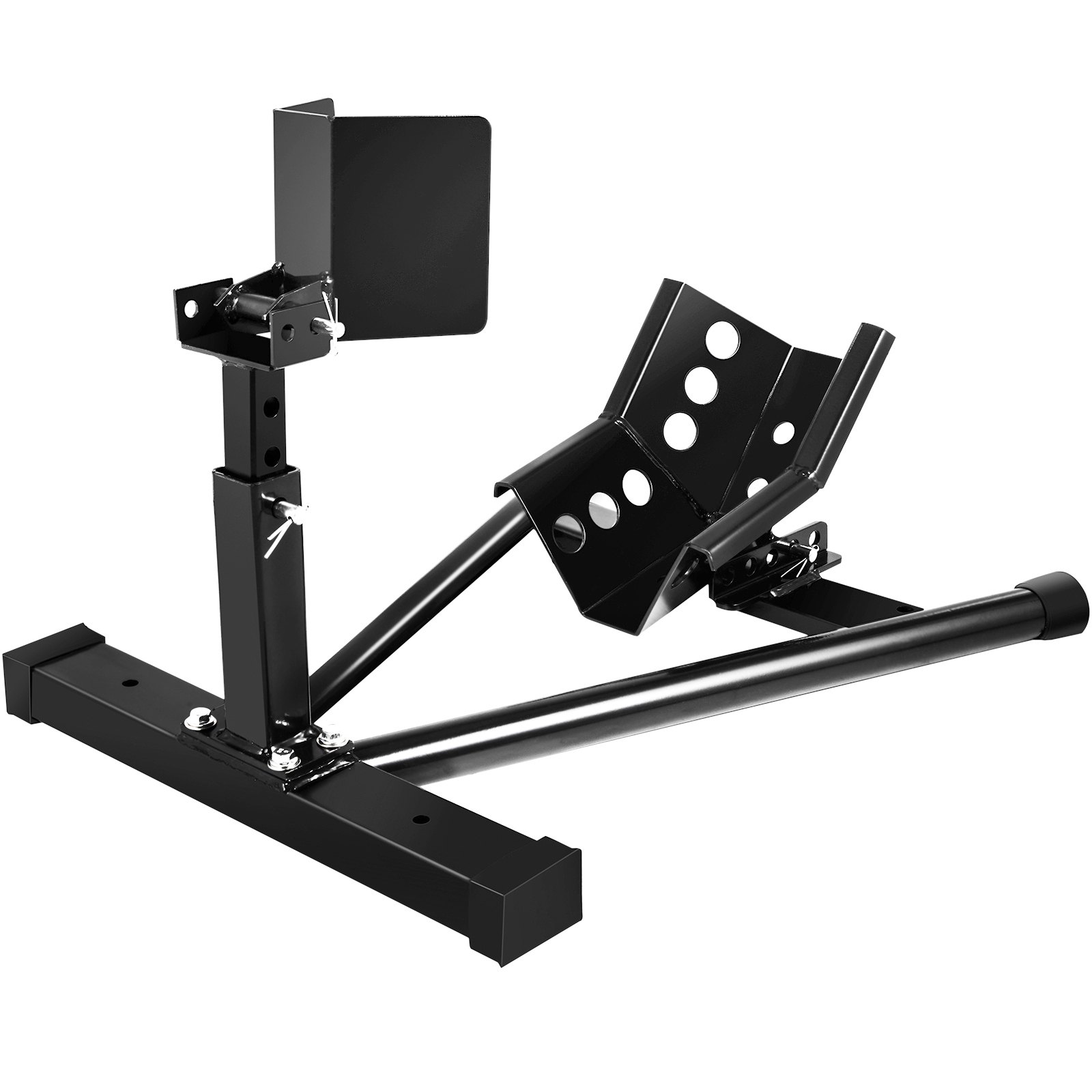 Vevor Supporto Moto Per Ruota Anteriore 680kg Blocca Ruota Anteriore Moto Nero