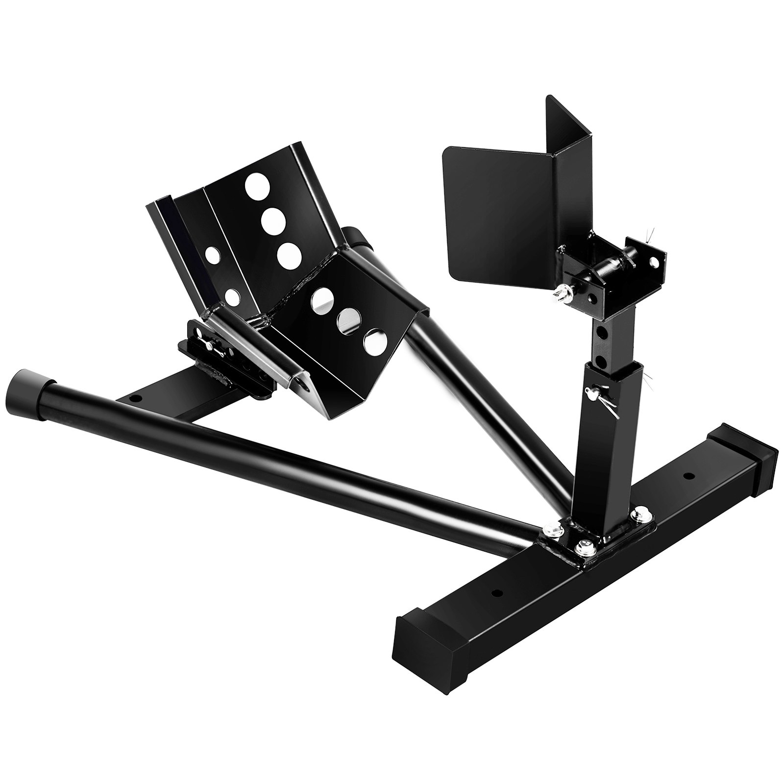 Vevor Supporto Moto Per Ruota Anteriore 680kg Blocca Ruota Anteriore Moto Nero