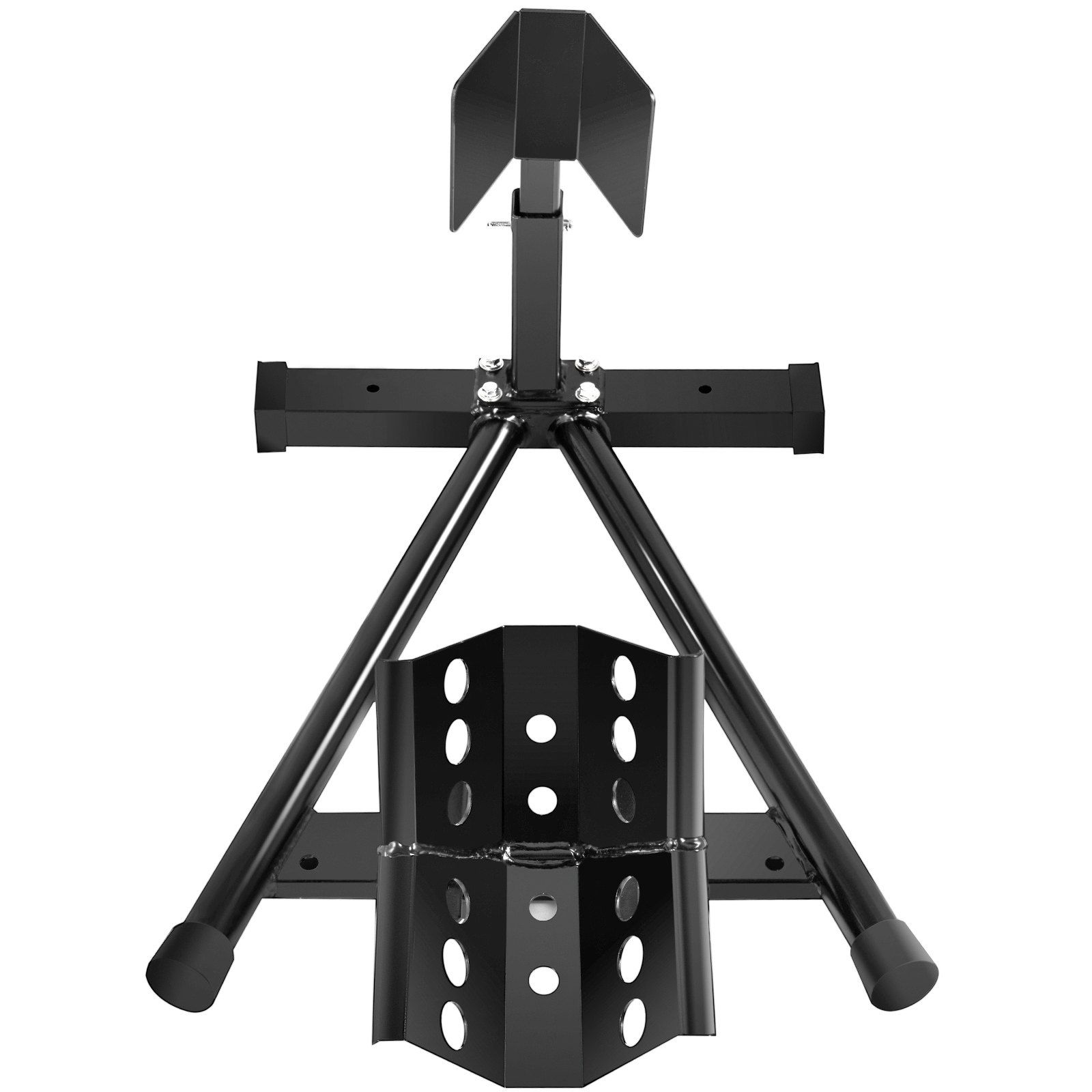 Vevor Supporto Moto Per Ruota Anteriore 680kg Blocca Ruota Anteriore Moto Nero