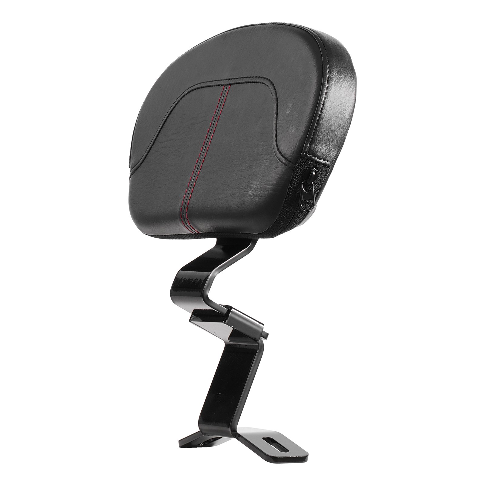VEVOR Motorcycle Backrest Sissybar Compatible with Harley-Davidson Touring Street Glide Road Glide Road King, 31 cm High Detachable Rider Backrest for Motorcycles, Black