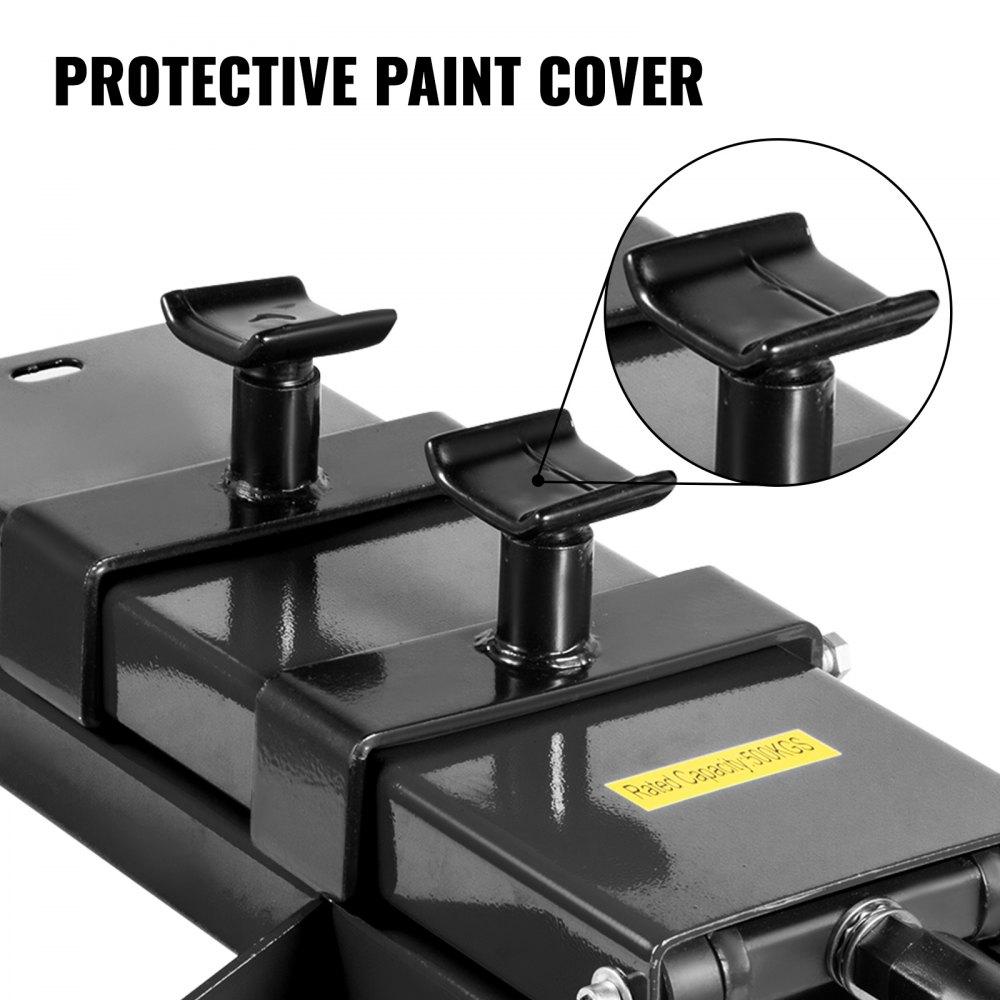 Vevor Cric Sollevatore A Forbice Per Moto 1100 Libbre Cavalletto Per Moto Nero