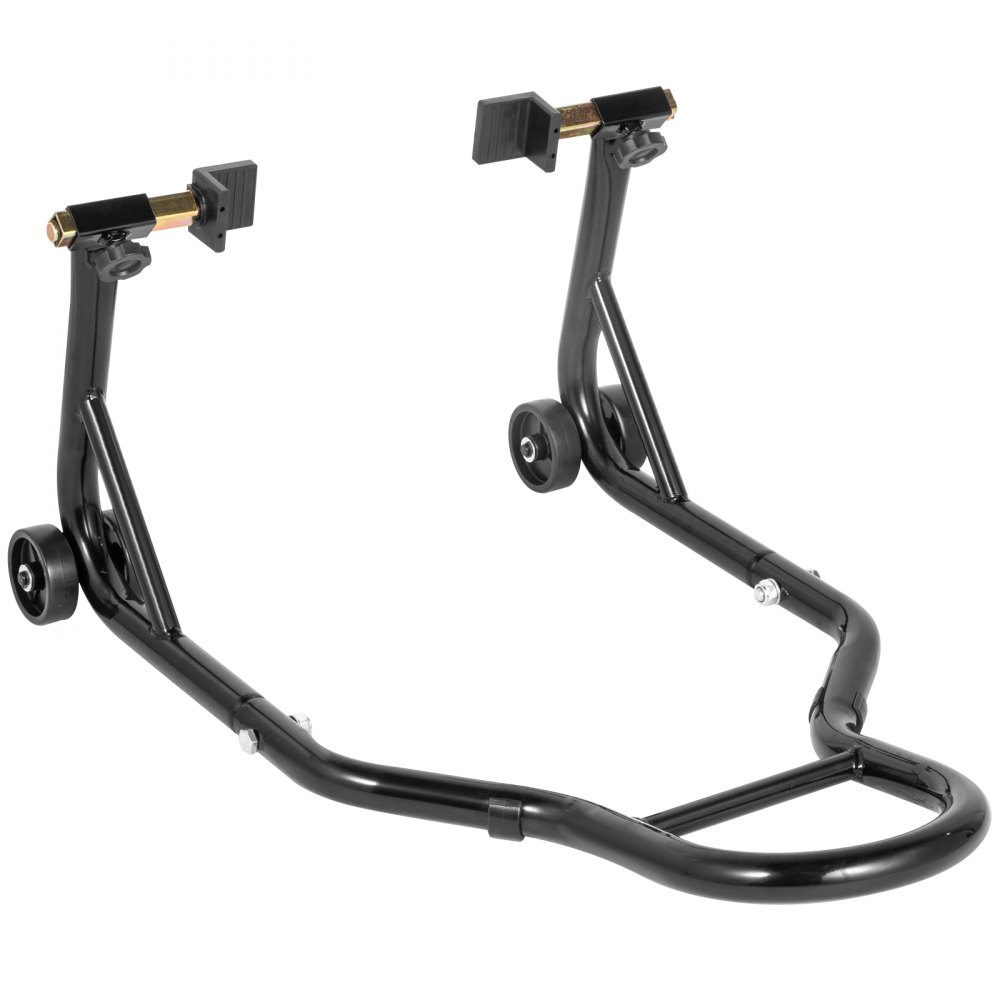 Vevor Cavalletto Alza Solleva Moto Posteriore Con Ruota In Ghisa Portante 300 Kg