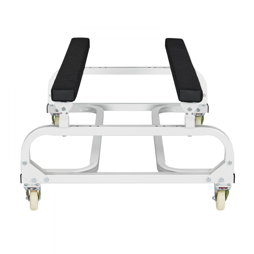 VEVOR Carrello per Moto d'Acqua Watercraft PWC, Capacità 454 kg, Carrello per Moto d'Acqua per Spostamento di Moto d'Acqua, Cuccetta Regolabili con 4 Ruote 2 Freni per Kayak, Hovercraft, Motoscafi
