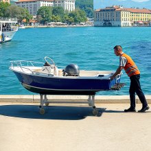 VEVOR Watercraft PWC Dolly Boat 816 kg Jet Ski Stand Carrello di Stoccaggio