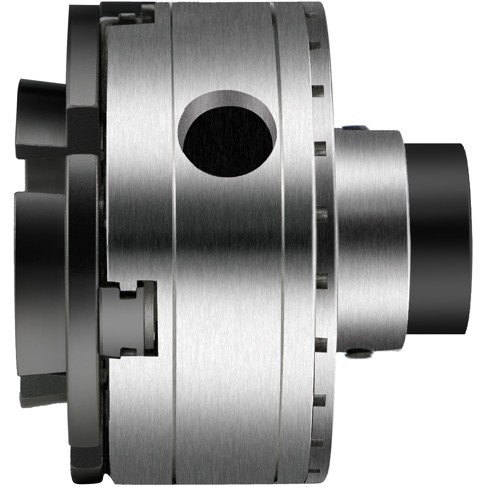 VEVOR MX-125 Mandrino per Tornio Professionale  in Metallo Dimensioni 125mm Mandrino per Tornio a 4 Ganasce per Serraggio di Alberi / Dischi Sospesi / Triangoli Equilateri