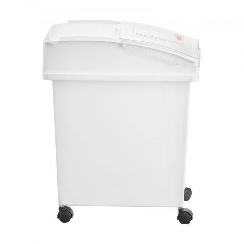 Cozary 2.8L Contenitori Ermetici per Alimenti 4 Pezzi, Contenitori per Alimenti Plastica Con Etichetta, Senza BPA,Barattoli Ermetici Alimentari per Pasta, Cereali, Muesli, Farina