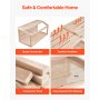 VEVOR Gabbia per Criceti in Legno, Habitat per Criceti con Vista a 270°, 81,3x40,6x40,6 cm, Gabbia per Criceti con Apertura Superiore per Piccoli Animali, Casetta per Animali Domestici Piccoli