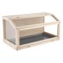 VEVOR Wooden Hamster Cage 1000 x 520 x 505 mm 270° Viewing Hamster Habitat, Chewproof Acrylic Small Animal Cage with Openable Top, Large Pet Enclosure for Syrian/Dwarf Hamsters, Guinea Pigs & Gerbils