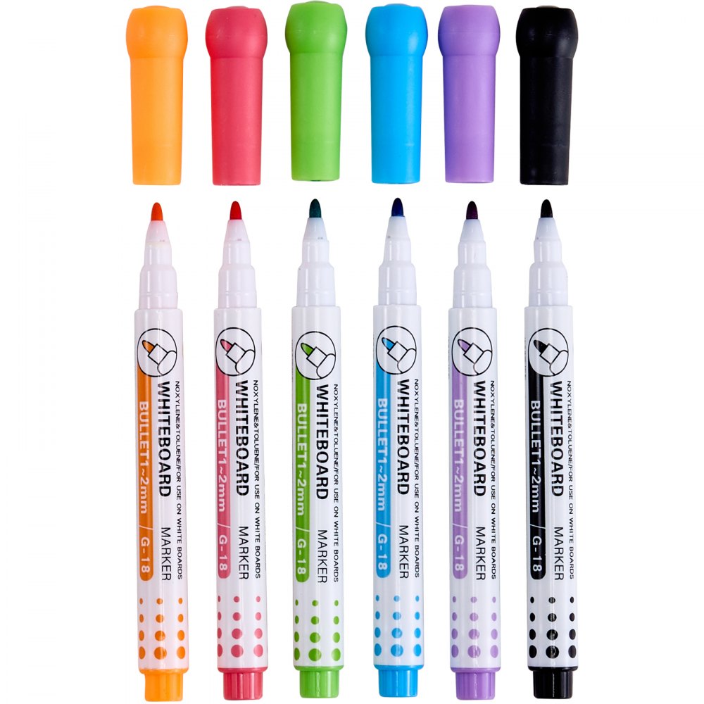 VEVOR Set di Accessori per Cavalletto 32 PZ, Set di Pittura per Cavalletto per Bambini, Inclusi Gessetti, Pennarelli Cancellabili a Secco, Rotoli di Carta, Accessori per Cavalletto per Arte in Piedi