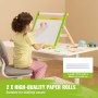 VEVOR Set da Pittura per Tavolo da Gioco 32 PZ Accessori da Pittura per Bambini