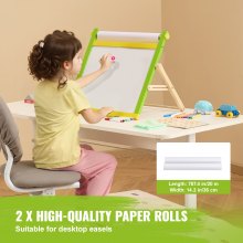 VEVOR Set da Pittura per Tavolo da Gioco 32 PZ Accessori da Pittura per Bambini