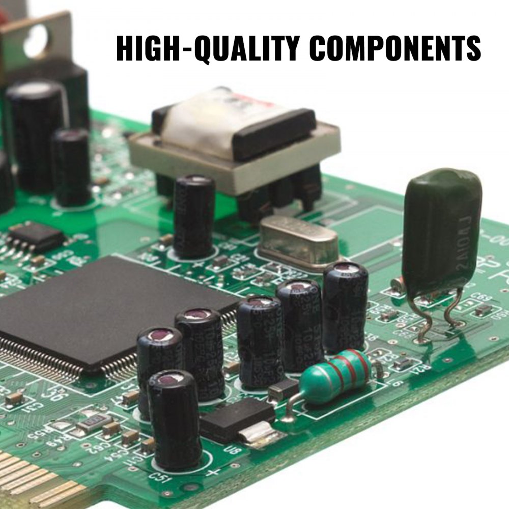 VEVOR 3000W Inverter a Onda Sinusoidale Pura, 12V Corrente Continua, 220V Corrente Alternata, con Caricabatterie CA Schermo LCD Convertitore a Bassa Frequenza per Ufficio ed Elettrodomestici