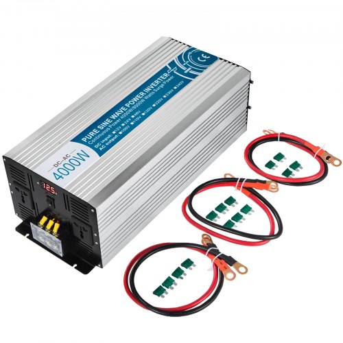 4000w 8000w Onda Sinusoidale Pura Invertitore Inverter 12v 220v With Lcd Display